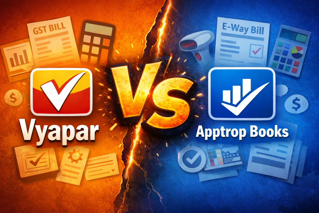 vyapar app vs apptrop books
